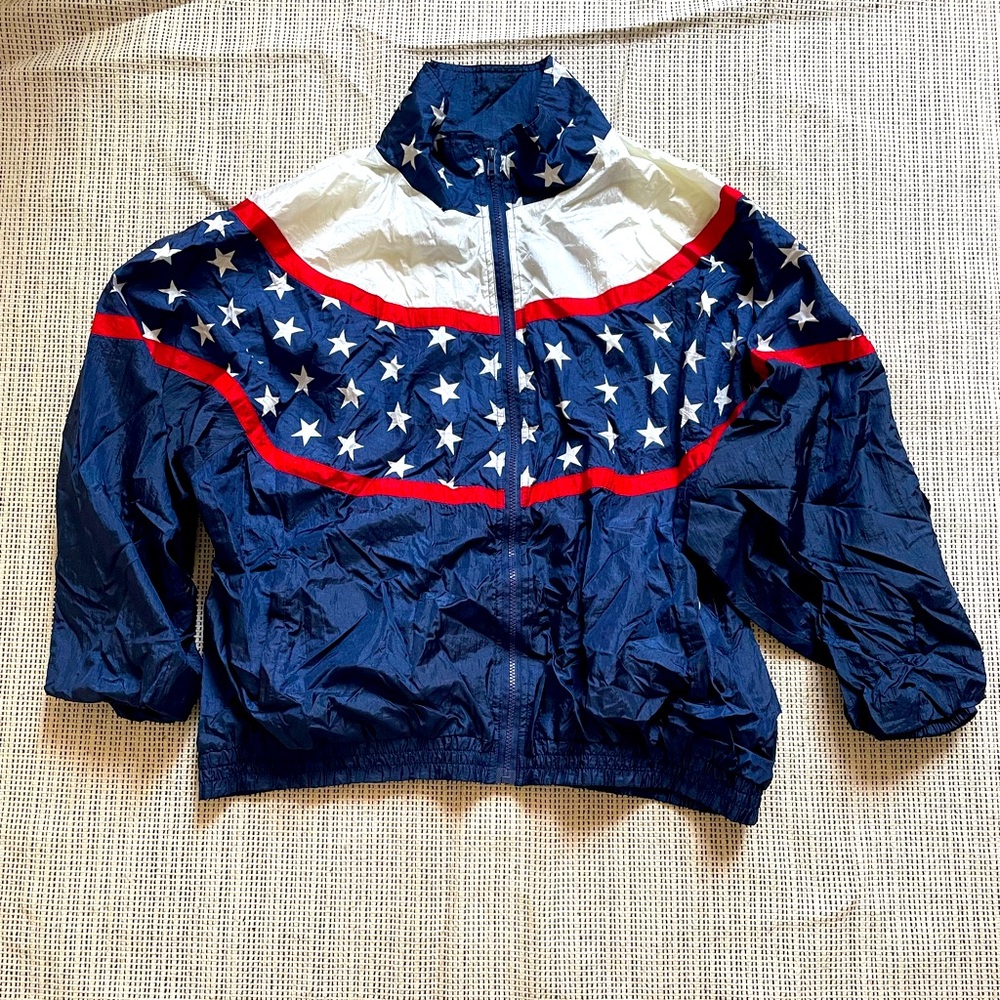 Vintage USA Windbreaker Jacket Prosport Plus size XL